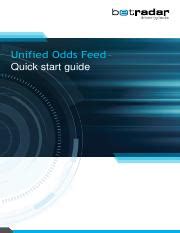 Unified Odds Feed .